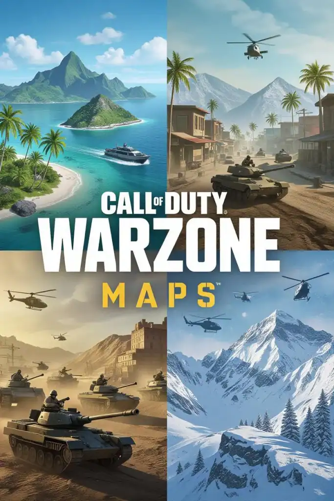 COD Warzone Maps image